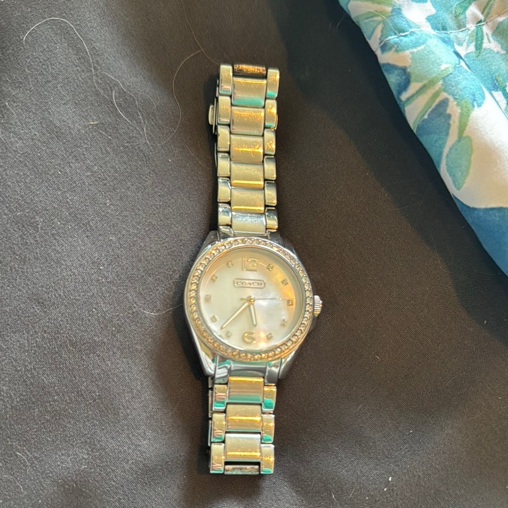Coach silver Bracelet Watch